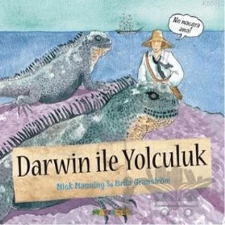 Darwin ile Yolculuk – Brita Granström, Mick Manning – Mandolin Yayınları kitap kapağı