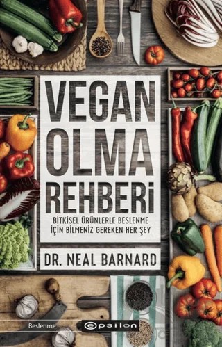 Vegan Olma Rehberi – Neal Barnard – Epsilon Yayınevi kitap kapağı