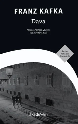 Dava – Franz Kafka – Akademim Kitaplığı kitap kapağı