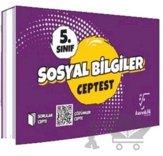 5. Sınıf Sosyal Bilgiler Cep Test – Kolektif – Karekök Yayıncılık kitap kapağı