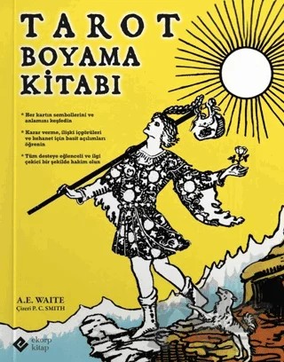Tarot Boyama Kitabı – Dilara Çelik – Ekorp Kitap kitap kapağı