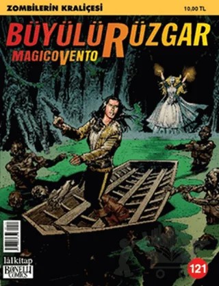 Büyülü Rüzgar Sayı: 121 Zombilerin Kraliçesi – Lal Kitap kitap kapağı