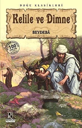 Kelile ve Dimne – Beydeba – Anonim Yayıncılık kitap kapağı