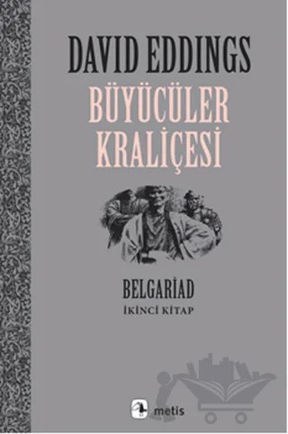 Büyücüler Kraliçesi – David Eddings – Metis Yayınları kitap kapağı
