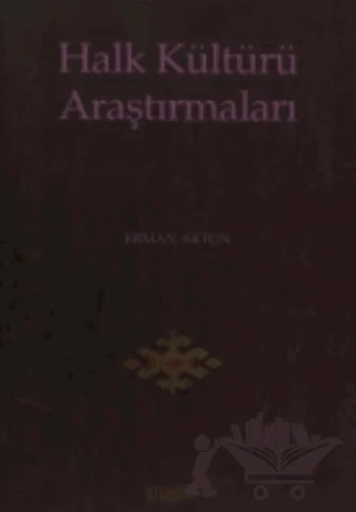 Halk Kültürü Araştırmaları – Erman Artun – Kitabevi Yayınları kitap kapağı