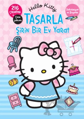 Hello Kitty - Tasarla Şirin Bir Yarat – Kolektif – Doğan Egmont Yayıncılık kitap kapağı