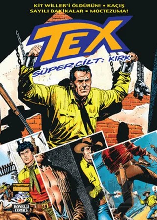 Tex Süper Cilt Sayı: 40 – Mauro Boselli – Oğlak Yayıncılık kitap kapağı