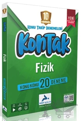 10. Sınıf Fizik Kontak Deneme – Kolektif – Paraf Yayınları kitap kapağı