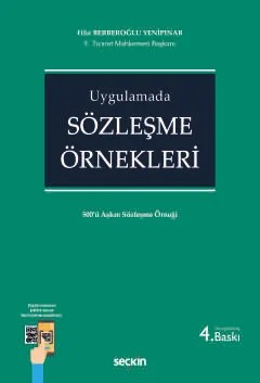 UygulamadaSözleşme Örnekleri – Filiz Berberoğlu Yenipınar – Seçkin Yayıncılık kitap kapağı