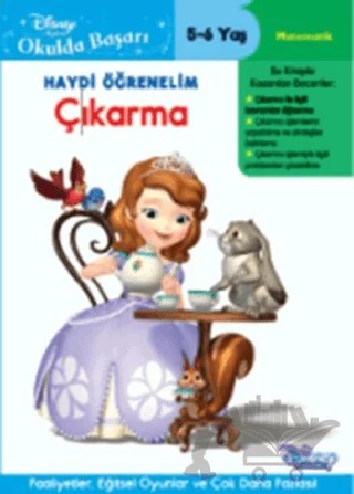 Haydi Öğrenelim - Çıkarma 5-6 Yaş – Kolektif – Doğan Egmont Yayıncılık kitap kapağı
