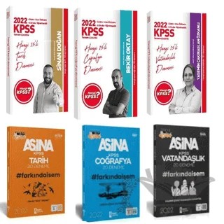 2022 KPSS Hangi KPSS ve İsem Yayınları Genel Kültür Deneme Seti – Kolektif – Hangi KPSS Yayınları kitap kapağı