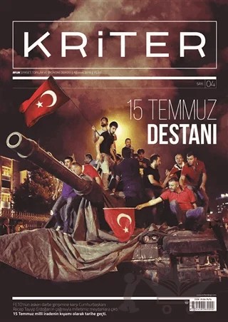 Kriter Aylık Siyaset Toplum ve Ekonomi Dergisi Sayı: 4 / Ağustos 2016 – Kriter Aylık Siyaset Toplum ve Ekonomi Dergisi Yayınları kitap kapağı