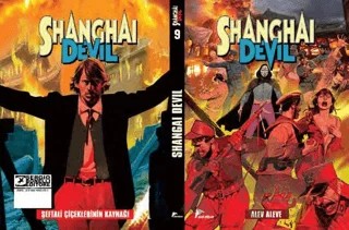 Shanghai Devil 9 : Alev Aleve, Şeftali Çiçeklerinin Kaynağı – Gianfranco Manfredi – Çizgi Düşler Yayınevi kitap kapağı