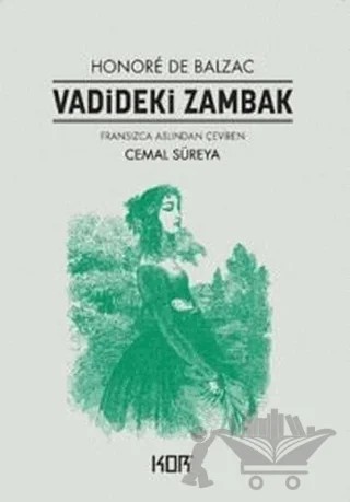 Vadideki Zambak – Honore de Balzac – Kor Kitap kitap kapağı