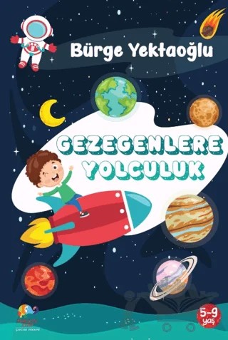 Gezegenlere Yolculuk – Bürge Yektaoğlu – Zencefil Kitap kitap kapağı