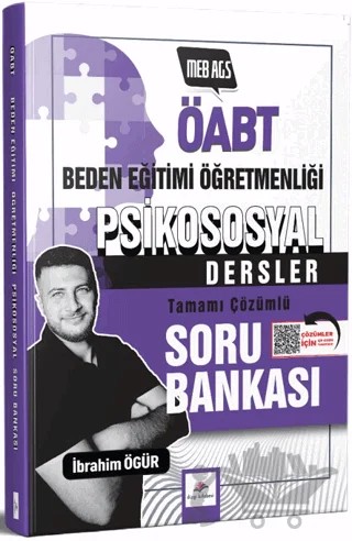 2026 MEB AGS ÖABT Beden Eğitimi Psikososyal Dersler Tamamı PDF Çözümlü Soru Bankası – İbrahim Ögür – Dizgi Kitap kitap kapağı