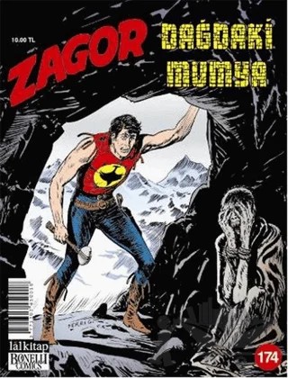 Zagor sayı: 174 – Lal Kitap kitap kapağı