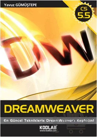 Adobe Dreamweaver CS5.5 – Yavuz Gümüştepe – Kodlab Yayın Dağıtım kitap kapağı