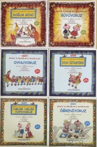 Okul Öncesi Aktif Öğrenme 6’lı Set – Özgül Polat Unutkan – Doğu Kitabevi kitap kapağı