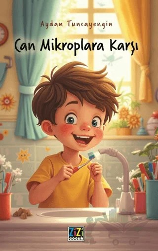 Can Mikroplara Karşı – Aydan Tuncayengin – Zizi Çocuk kitap kapağı