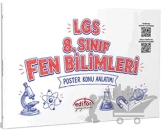 8. Sınıf LGS Fen Bilimleri Poster Konu Anlatımlı – Kolektif – Editör Yayınevi kitap kapağı