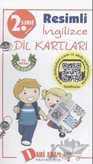 2. Sınıf İngilizce Dil Kartları – Kolektif – Dahi Adam Yayıncılık kitap kapağı