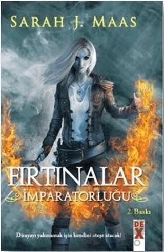 Fırtınalar İmparatorluğu - Cam Şato 5 – Sarah J. Maas – Dex Yayınevi kitap kapağı