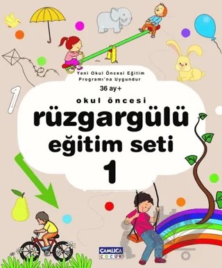 Rüzgargülü Eğitim Seti 1 (36 Ay+) – Fatih Kaynar – Çamlıca Basım Yayın kitap kapağı