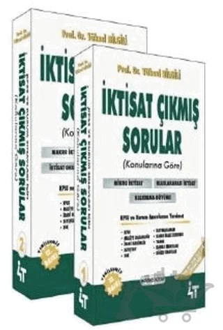 İktisat Çıkmış Sorular 2 (Cilt) – Yüksel Bilgili – 4T Yayınları kitap kapağı