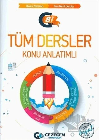 8. Sınıf Tüm Dersler Konu Anlatımlı – Kolektif – Gezegen Yayıncılık kitap kapağı