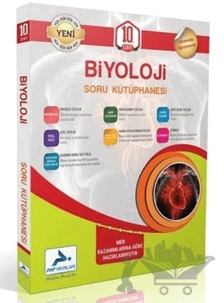 10. Sınıf Biyoloji Soru Kütüphanesi – Kolektif – Paraf Yayınları kitap kapağı