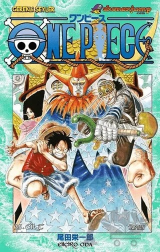 One Piece 35. Cilt – Eiiçiro Oda – Gerekli Şeyler Yayıncılık kitap kapağı