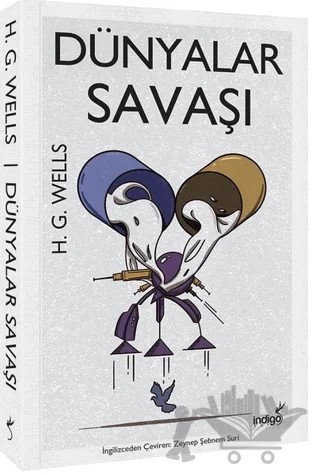Dünyalar Savaşı – H. G. Wells – İndigo Kitap kitap kapağı