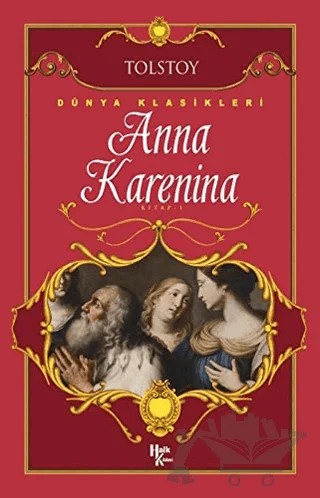 Anna Karenina – Lev Nikolayeviç Tolstoy – Halk Kitabevi kitap kapağı