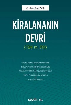 Kiralananın Devri (TBK m. 310) – Hazal Yeter Patır – Seçkin Yayıncılık kitap kapağı