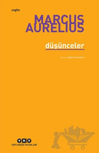 Düşünceler – Marcus Aurelius – Yapı Kredi Yayınları kitap kapağı