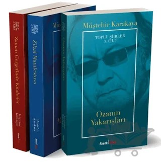 Toplu Şiirler 1-2-3 – Müştehir Karakaya – Ahenk Kitap kitap kapağı
