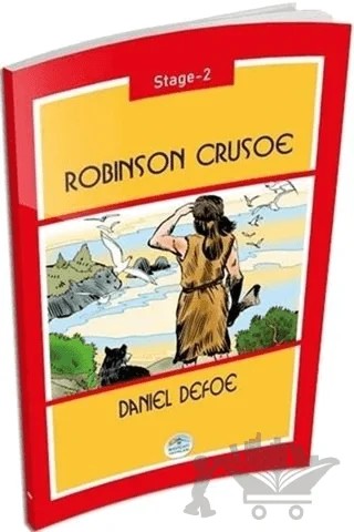 Robinson Crusoe (Stage 2) – Daniel Defoe – Maviçatı Yayınları kitap kapağı