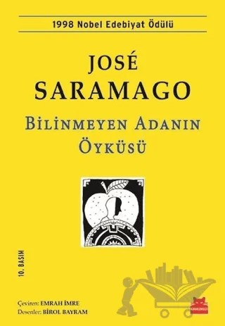 Bilinmeyen Adanın Öyküsü – Jose Saramago – Kırmızı Kedi Yayınevi kitap kapağı