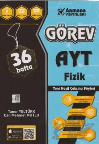 AYT Fizik 36 Hafta Yeni Nesil Çalışma Föyleri – Taner Yeltürk, Can Mehmet Mutlu – Armada Yayınları kitap kapağı
