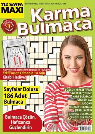 Maxi Karma Bulmaca 2 – Kolektif – Maxi Yayıncılık kitap kapağı