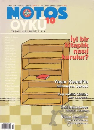Notos Öykü İki Aylık Edebiyat Dergisi Sayı: 10 – Notos Öykü Dergisi kitap kapağı