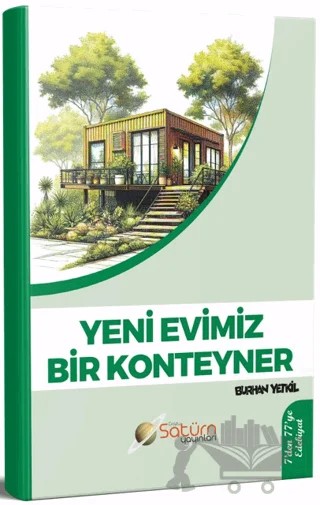 Yeni Evimiz Bir Konteyner – Burhan Yetkil – Satürn Yayınları kitap kapağı