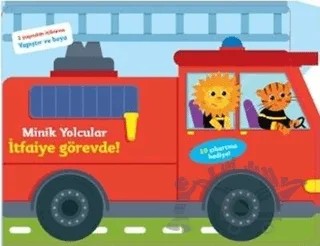 Minik Yolcular - İtfaiye Görevde! – Kolektif – Doğan Egmont Yayıncılık kitap kapağı