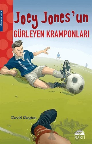 Joey Kones'un Gürleyen Kramponları – David Clayton – Martı Yayınları kitap kapağı