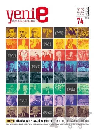 Yeni E Dergisi Sayı 74 – Yeni E Dergisi kitap kapağı