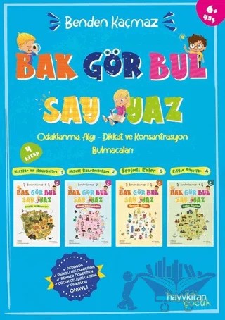 Benden Kaçmaz Set (4 Kitap Takım) – Canan Öztürk – Hayykitap kitap kapağı