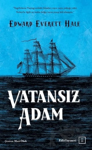 Vatansız Adam – Edward Everett Hale – Ediz Yayınevi kitap kapağı