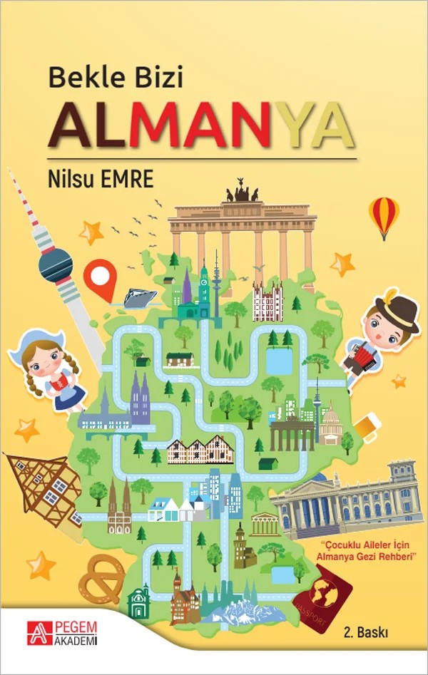 Bekle Bizi Almanya – Nilsu Emre – Pegem Akademi Yayıncılık kitap kapağı