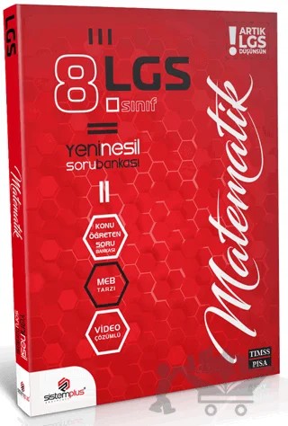 8. Sınıf LGS Matematik Video Konu Anlatım ve Çözümlü Soru Bankası – Muhittin Ulu – Sistem Plus Yayınları kitap kapağı